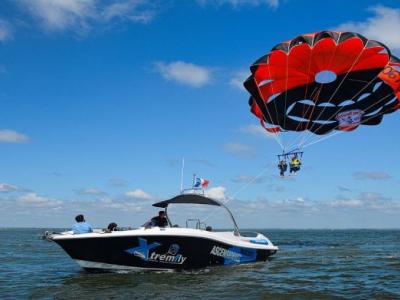 Aqua Jet Pornichet vous propose du Parachute ascensionnel en Loire-Atlantique ! 