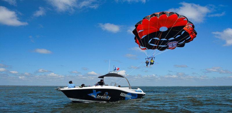 Aqua Jet Pornichet vous propose du Parachute ascensionnel en Loire-Atlantique ! 