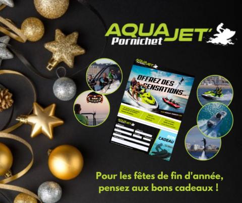 Aqua Jet Pornichet réalise des bons cadeaux à l'occasion des fêtes de fin d'année ! 