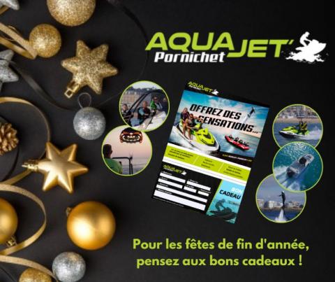 Aqua Jet Pornichet réalise des bons cadeaux à l'occasion des fêtes de fin d'année !