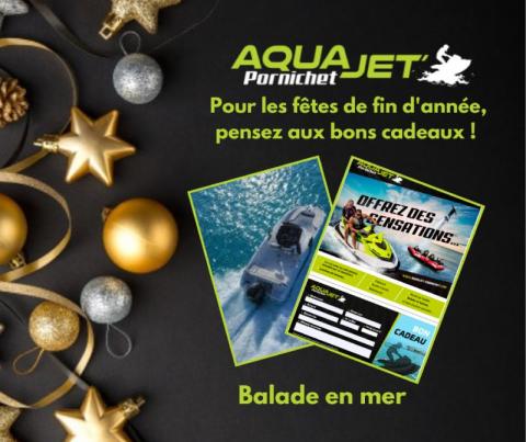 Aqua Jet Pornichet vous propose de réaliser des bons cadeaux pour l'activité balade en mer !