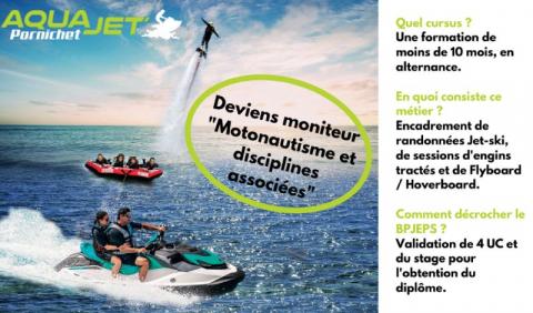 Aqua Jet Pornichet vous explique tout sur la formation pour devenir moniteur !