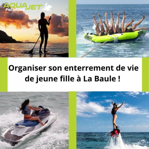 Aqua Jet Pornichet vous propose de réaliser votre EVJF sur l'eau ! 