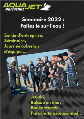 Aqua Jet Pornichet vous propose d'organiser votre sortie d'entreprise à la base nautique !