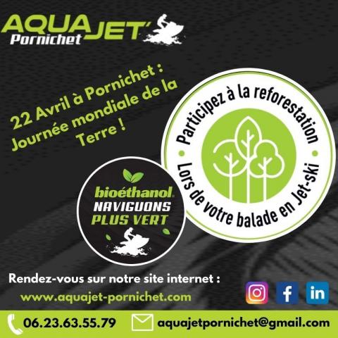Aqua Jet Pornichet célèbre, en ce 22 avril, la journée mondiale de la Terre !