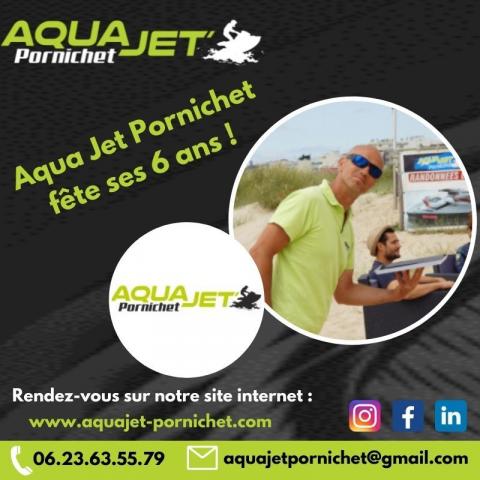 C'est l'anniversaire d'Aqua Jet Pornichet : nous avons 6 ans !