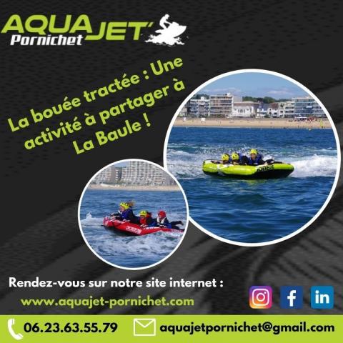Aqua Jet Pornichet vous propose des sessions de bouée tractée à Pornichet !