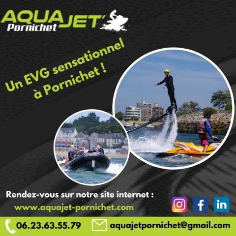 Aqua Jet Pornichet vous propose d'organiser votre EVG à la base nautique !